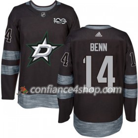 Adidas Maillot de Hockey Dallas Stars Jamie Benn 14 1917-2017 100th Anniversary Noir Authentic - Homme